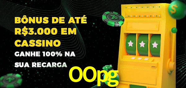 OOpg melhor bônus de depósito